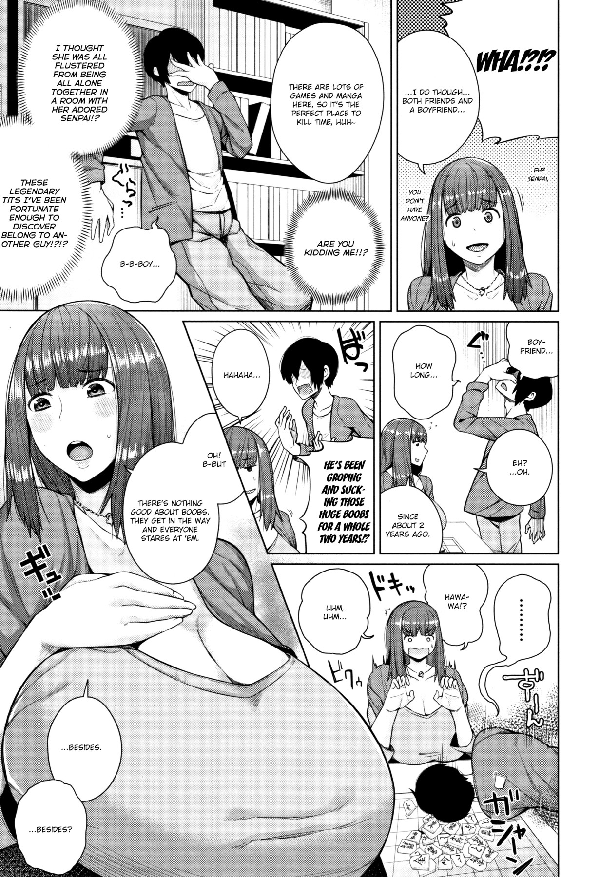 Hentai Manga Comic-Juggy Girls Who Give in With a Little Push-Read-102